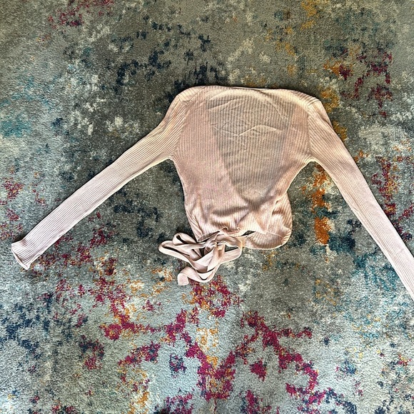 ❗️SOLD❗️DANNIJO Wrap Ballet Cardigan - Picture 3 of 5